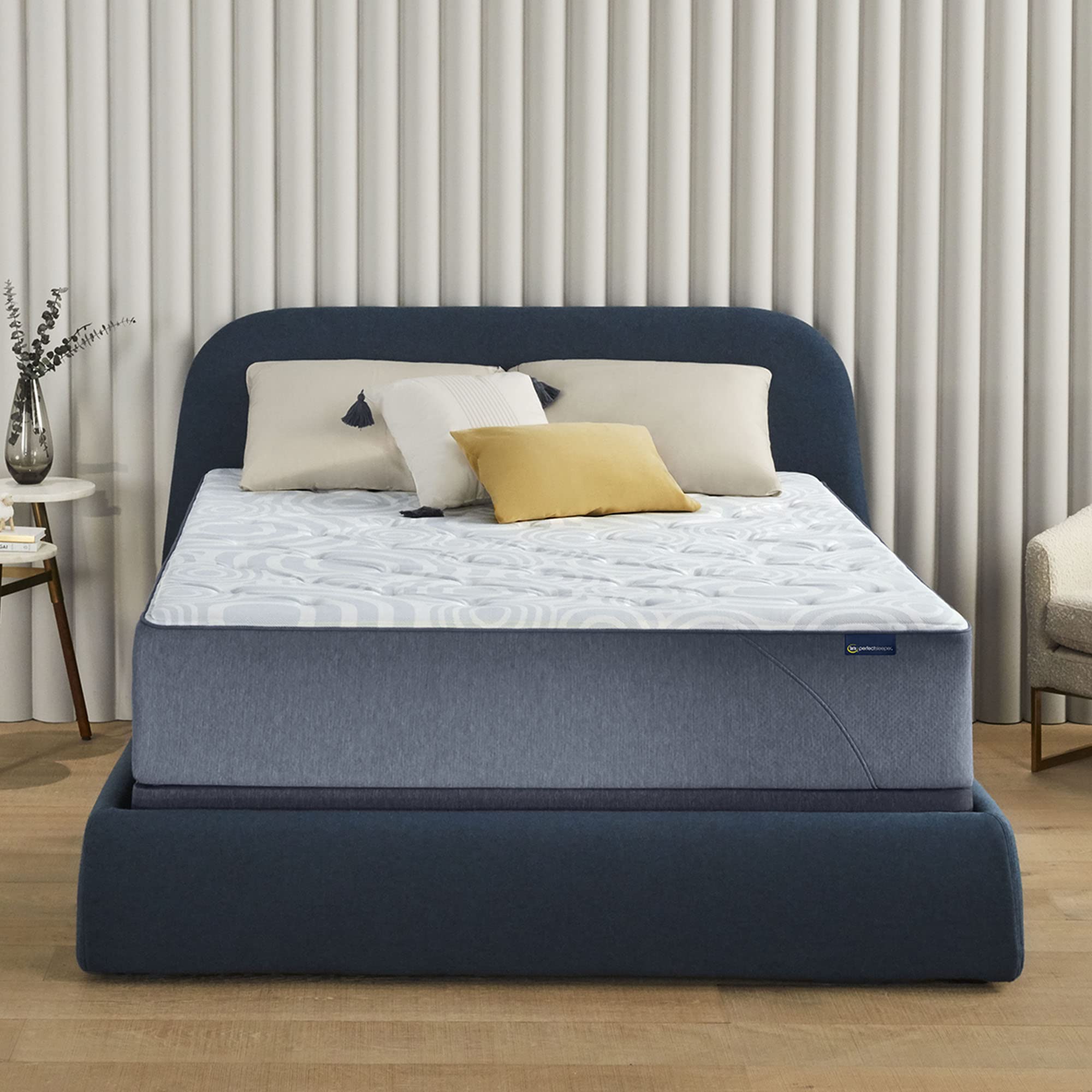 Perfect Sleeper 11 Inch Queen Gel Memory Foam Hybrid Mattress, Medium, USA Built
