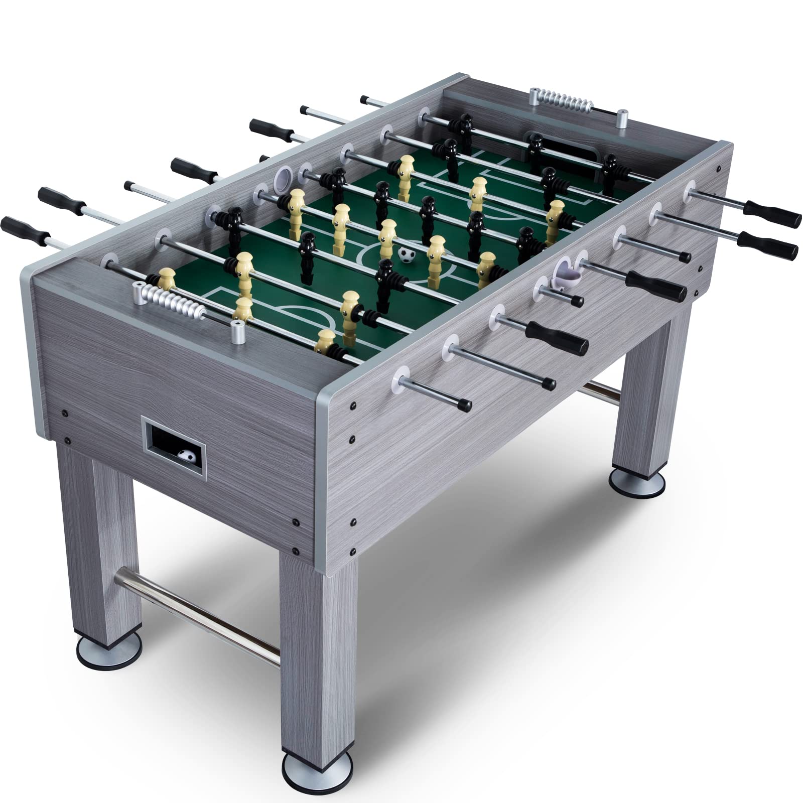 55" Foosball Table and Balls Set for Adults, Kids, Soccer Game Table Football Arcade
