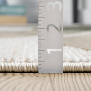 Abani Beige Cream Green Graffiti Washable Area Rug – 8' x 10' – Abstract Artistic Design – Ivy Collection – Non-Shedding, Easy to Clean – Durable for High Traffic Areas – Living Room & Bedroom