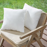 18x18 Outdoor Pillow Inserts Set of 4, Premium Patio Throw Pillows Waterproof