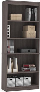 Open Bookshelf and Bookcase, 6 Shelf Storage Shelves Tall Bookcase for Bedroom, Living Room and Office, Black