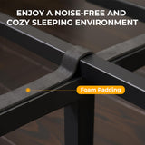 Full Size Metal Bed Frame with Headboard & Footboard