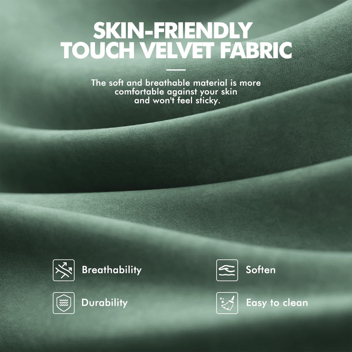 Velvet Gaming Chair with Footrest - Ergonomic High Back Computer Chair with Massage Lumbar Support