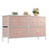 Dresser for Bedroom with 6 Drawer Wide Dresser & Chests of Drawers Cute Girl Dresser