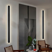 2 Pack Black Outdoor Wall Light,60 inch Long Outdoor Modern LED Wall Sconce