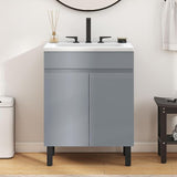 16 Inch Bathroom Vanity with Sink, Bathroom Cabinet Vanity for Small Space