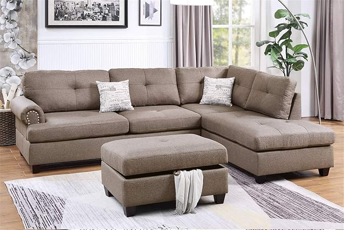 Sectional, Ash Black
