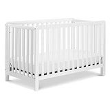 4-in-1 Low-Profile Convertible Crib in Washed Natural, Greenguard Gold