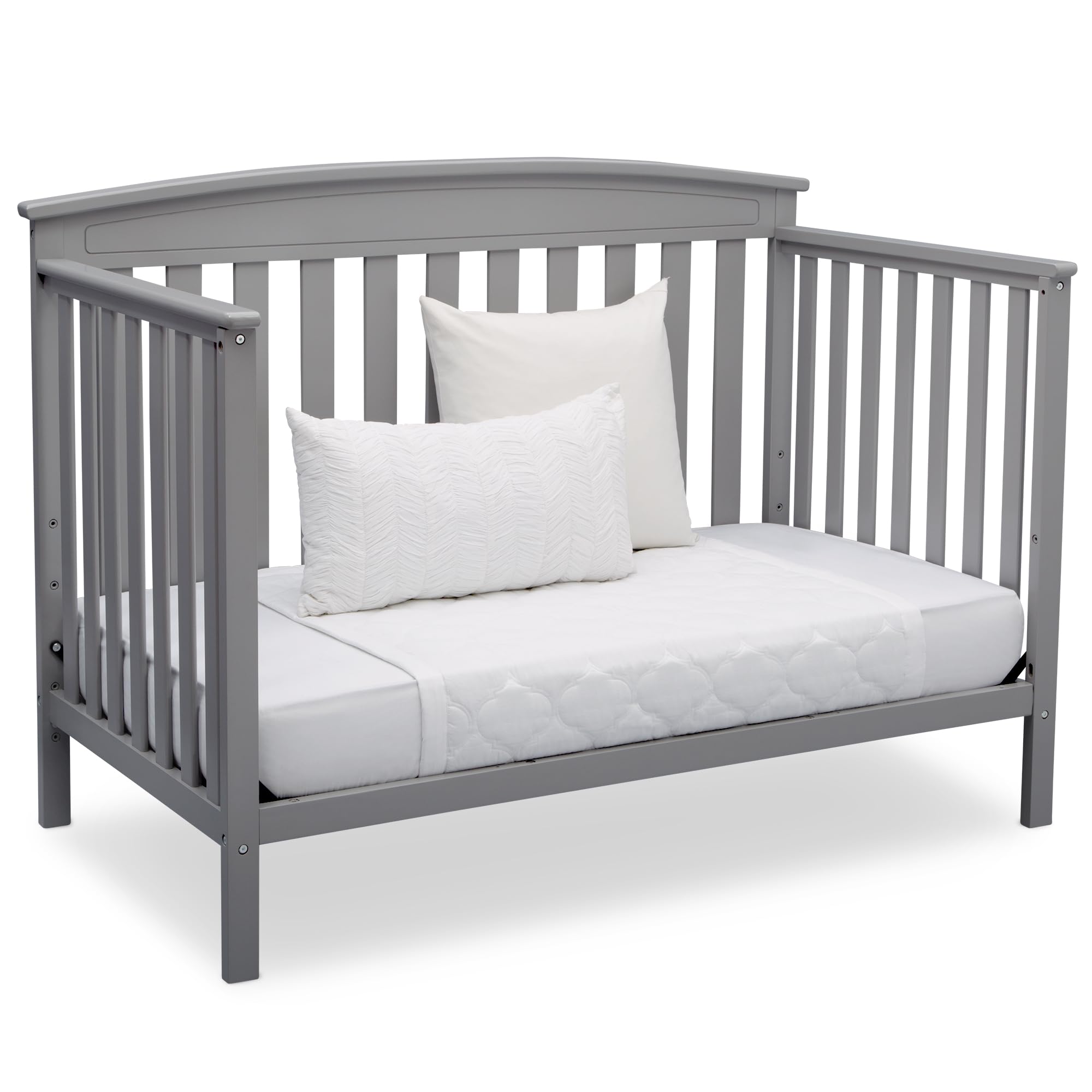 Gateway 4-in-1 Convertible Crib - Greenguard Gold Certified, Grey