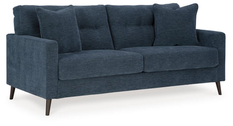 Bixler Sofa, 79" W x 38" D x 37" H, Blue