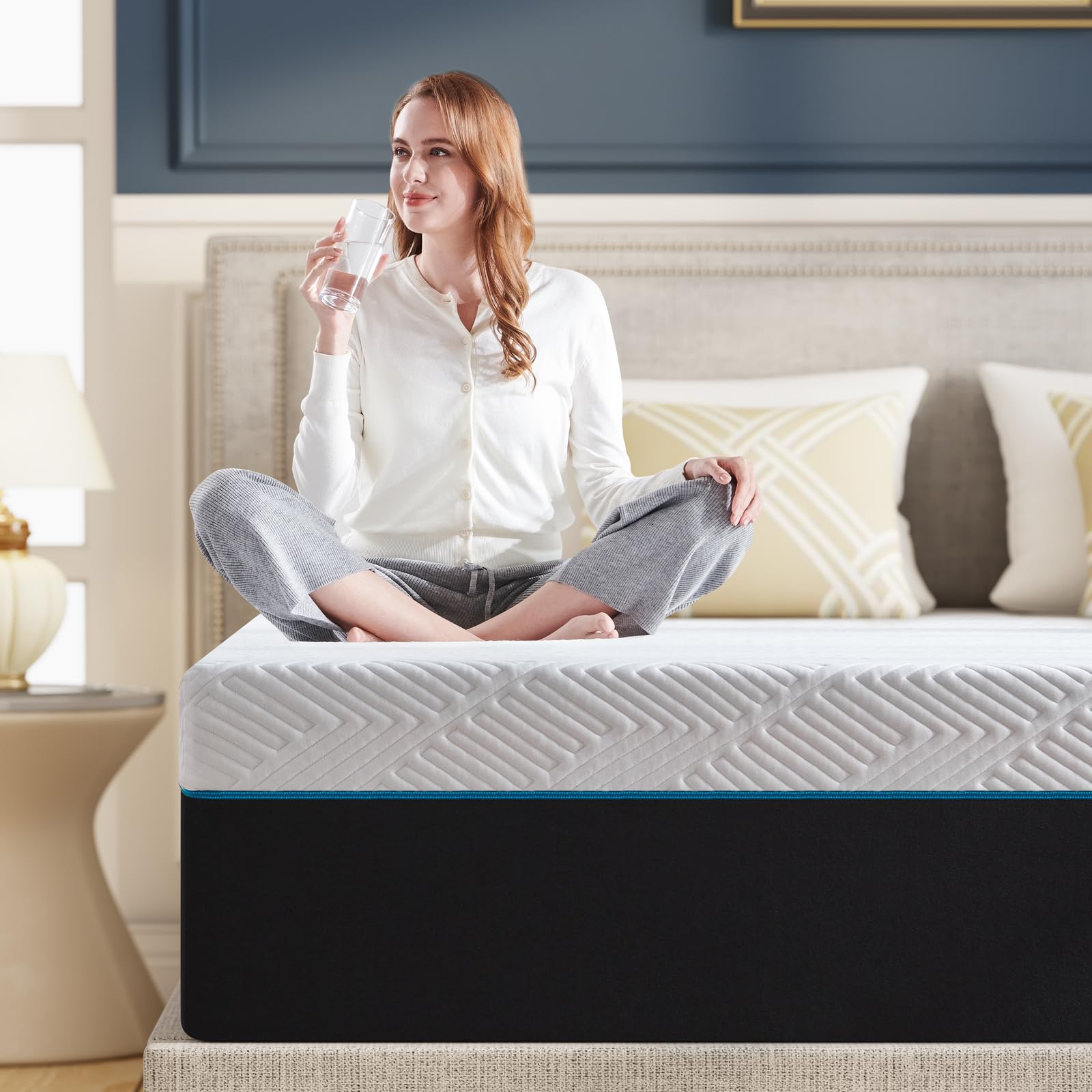 Queen Mattress,10-Inch Queen Size Foam Mattress in Box