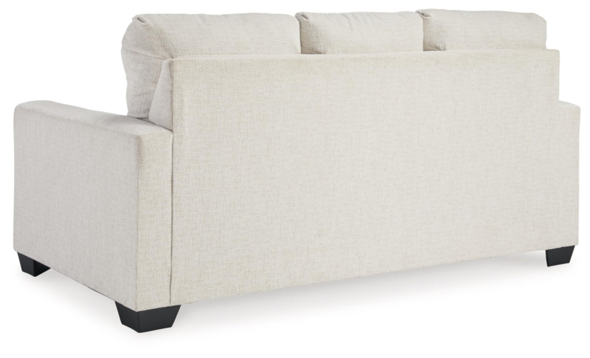 Design by Ashley Rannis Sofa Sleeper Sofabed, 76"W x 40"D x 39"H, White