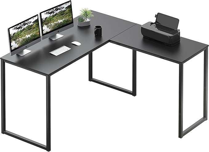 48-Inch Mission L-Shaped Home Computer Desk