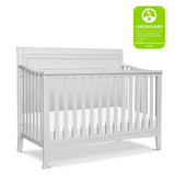 Anders 4-in-1 Convertible Crib in Cloud Grey, Greenguard Gold Certified