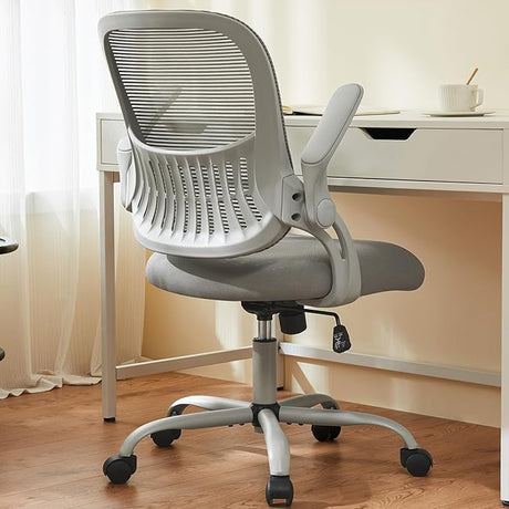 Office Computer Desk Chair, Ergonomic Mid-Back Mesh Rolling Work Swivel Task Chairs