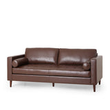 Malinta Sofas, Dark Brown + Espresso