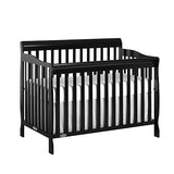 Ashton 4-In-1 Convertible Crib In Natural, Greenguard Gold, JPMA Certified, Non-Toxic Finishes, Features 4 Mattress Height Settings, Made Of Solid Pinewood