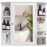 Bathroom Medicine Cabinet with Mirror, Bathroom Wall Cabinet with 2 Adjustable Shelves
