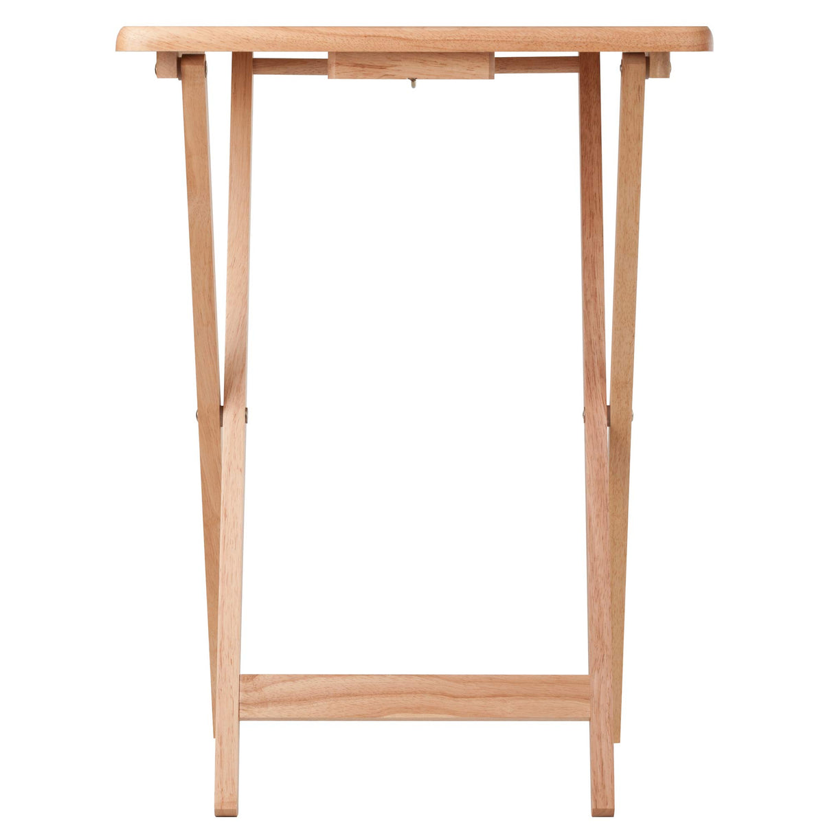 Alex 2-pc Set TV Table, Natural, 19.06 x 14.57 x 25.98"