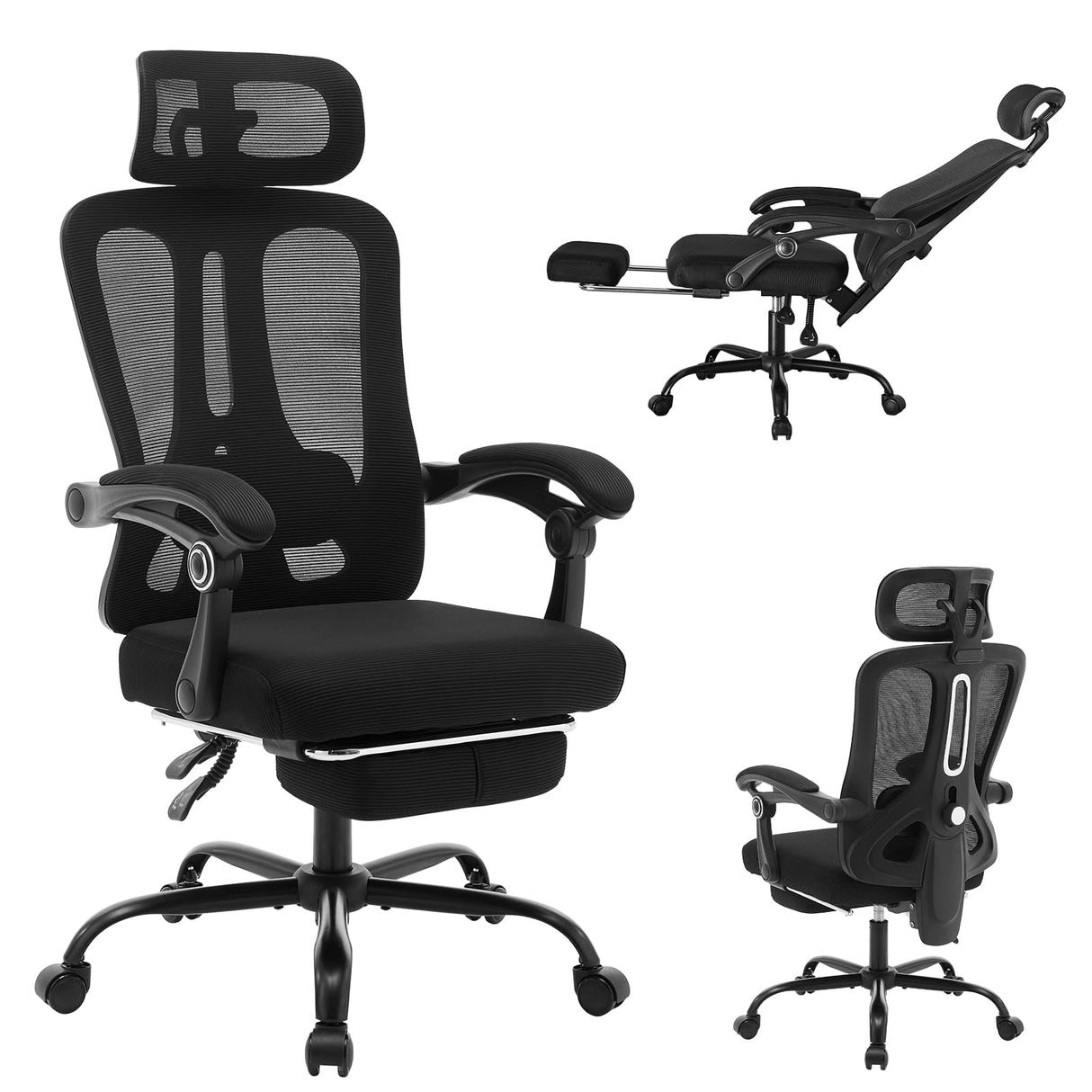 Office Chair,Desk Chair with Adjustable Lumbar Support,Home Office Chair