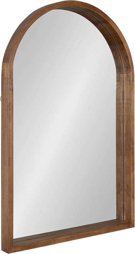 Mirror Cosmetic Mirror Wall Mirror Wall-Mounted Mirror 50 * 70Cm Rectangle Semicircle Bathroom Mirror Large Metal Framed Vanity Makeup Mirrors for Bedroom Li