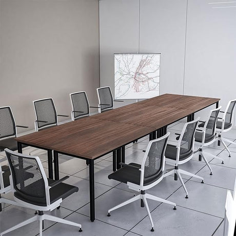 Conference Tables 14ft Office Computer Desk for Meeting Room Study Writing Printer Table