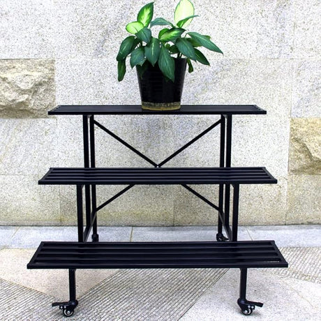 Heavy Duty 3 Tier Plant Stand for Home, Garden, Plant Lovers,Metal Storage