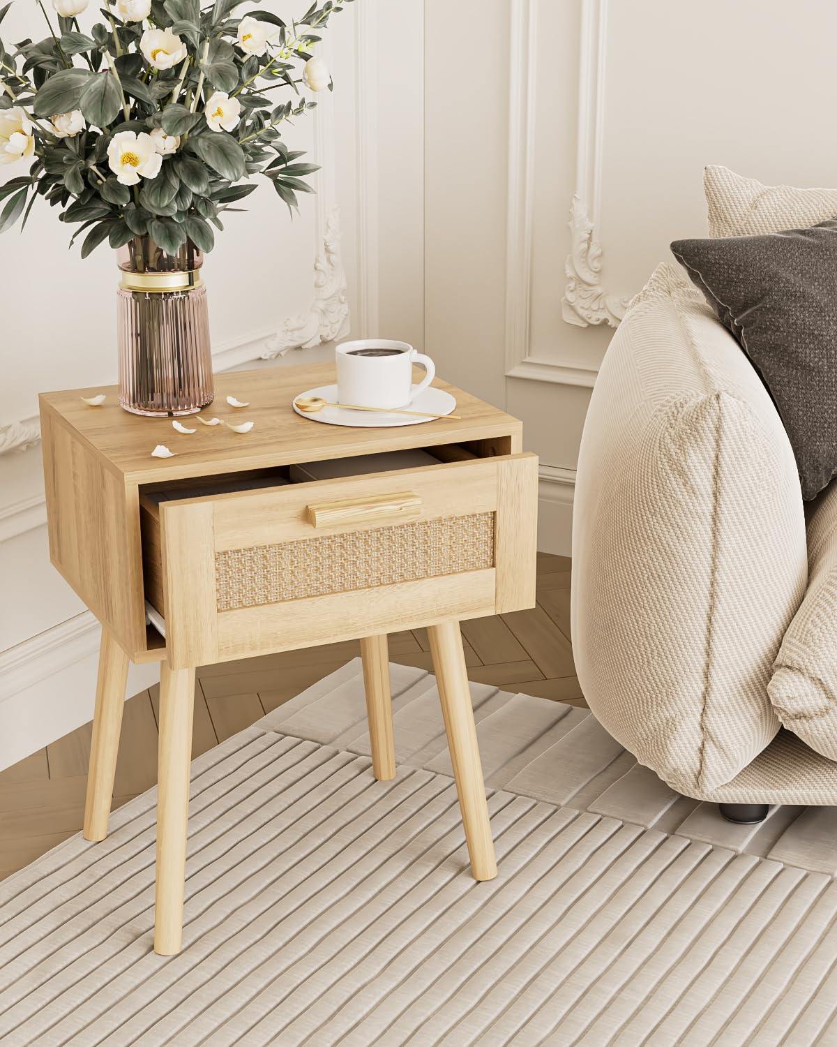 Bedroom Nightstands Wooden Night Stands