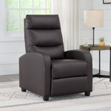 Recliner Chair for Adults Push Back Armchair Home Theater Seating with Lumbar Support