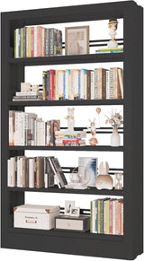 71" Tall Bookshelf, Heavy Duty Large Bookcase with Adjustable Storage Shelves