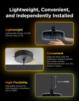 RGBIC Smart Pendant Light for Kitchen Island