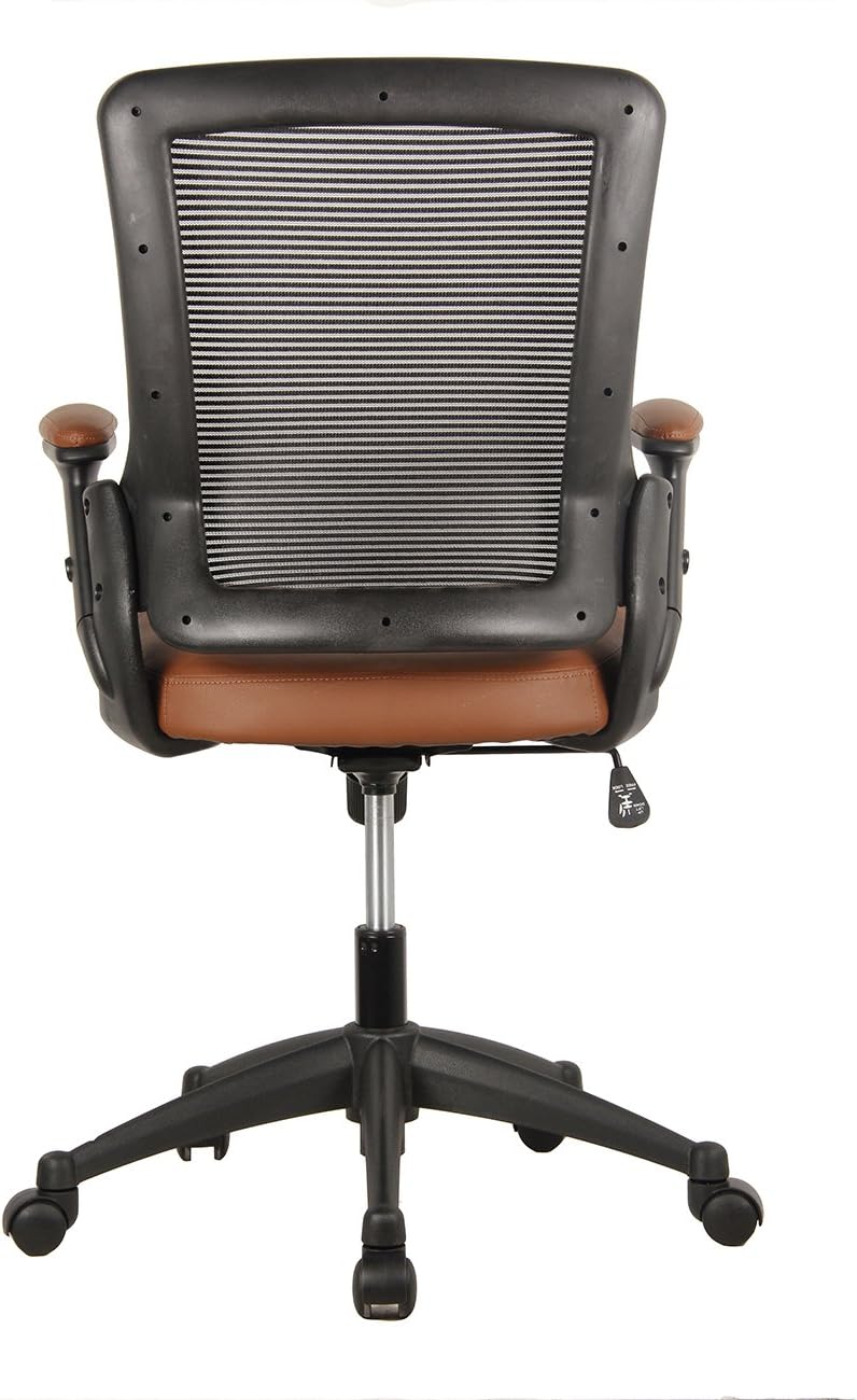 Ergonomic Mesh Office Chair - Height Adjustable Mid-Back Task Chair