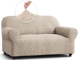 BY GA.I.CO. Loveseat Slipcover - Oversized Chair Cover - Stretch Couch