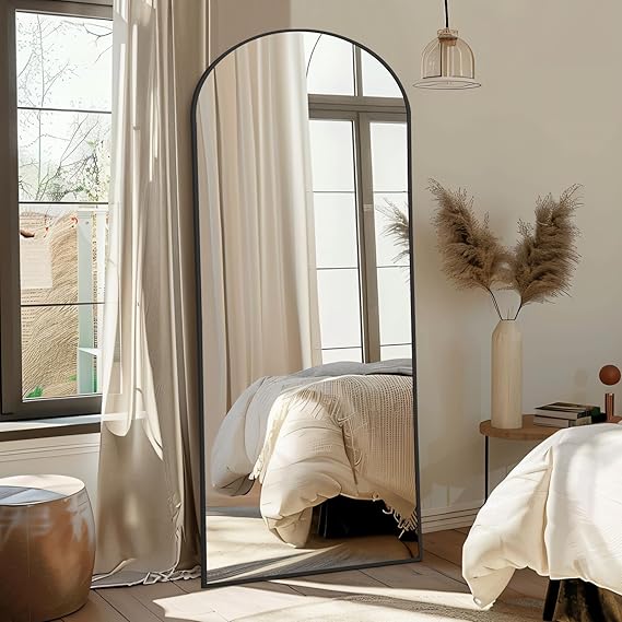 Mirror Full Length, Gold Arched Full Length Mirror