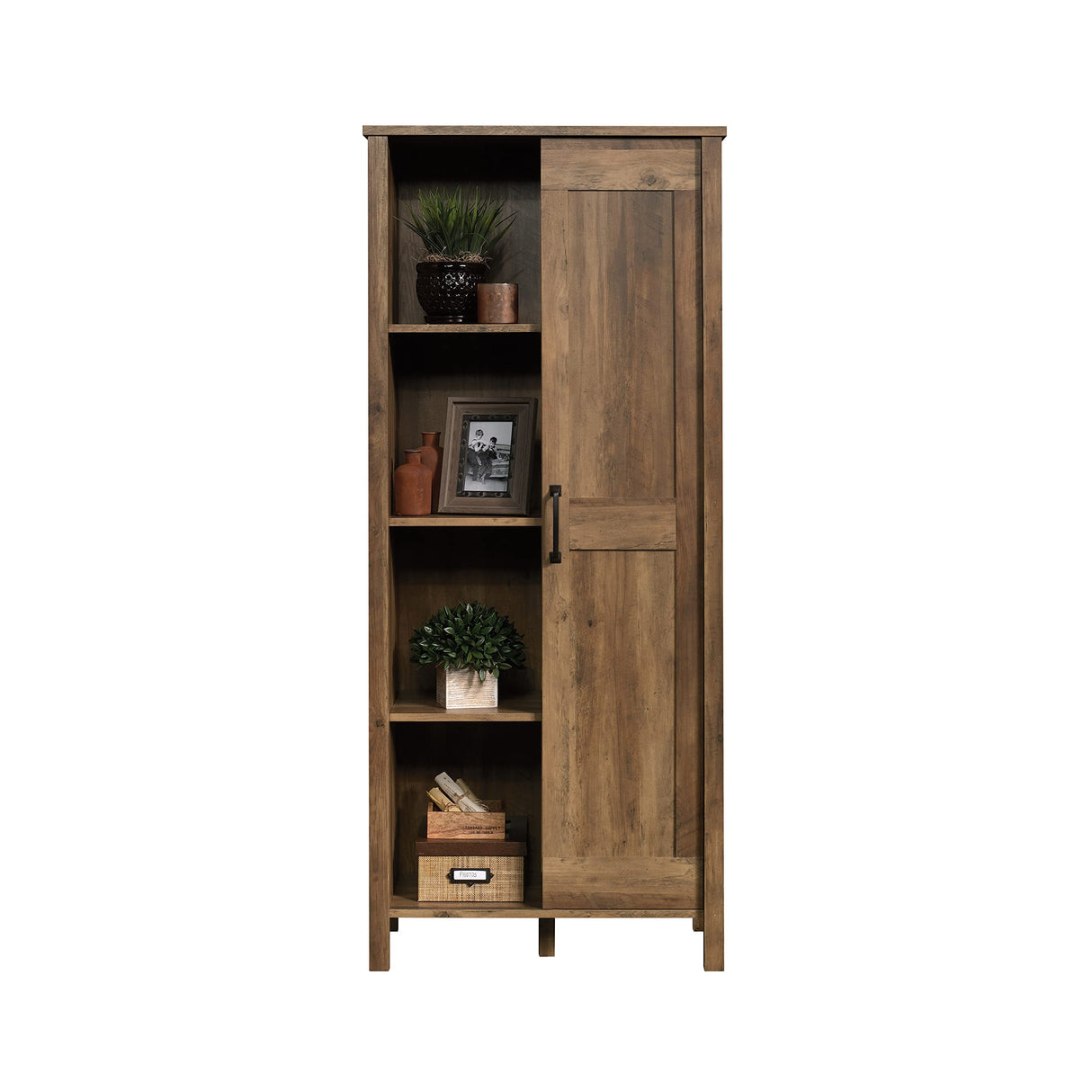 Miscellaneous Sliding Door Storage Pantry cabinets, L: 27.09" x W: 15.39" x H: 62.99",