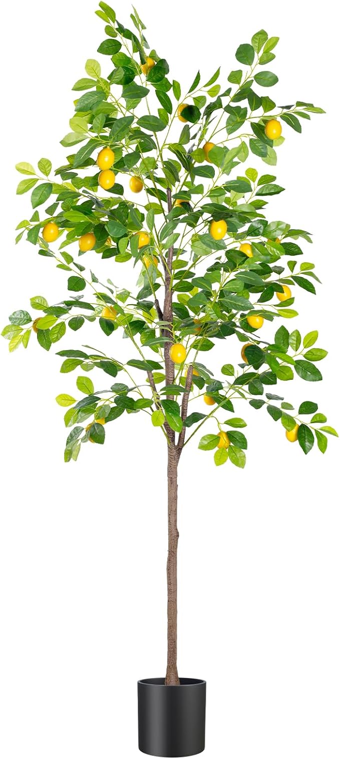 Artificial Eucalyptus Tree, 6FT Tall Faux Eucalyptus Tree