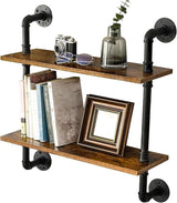 Storage Organiser Rack Wall Mount Book Shelf Floating Decorative Shelving Unit