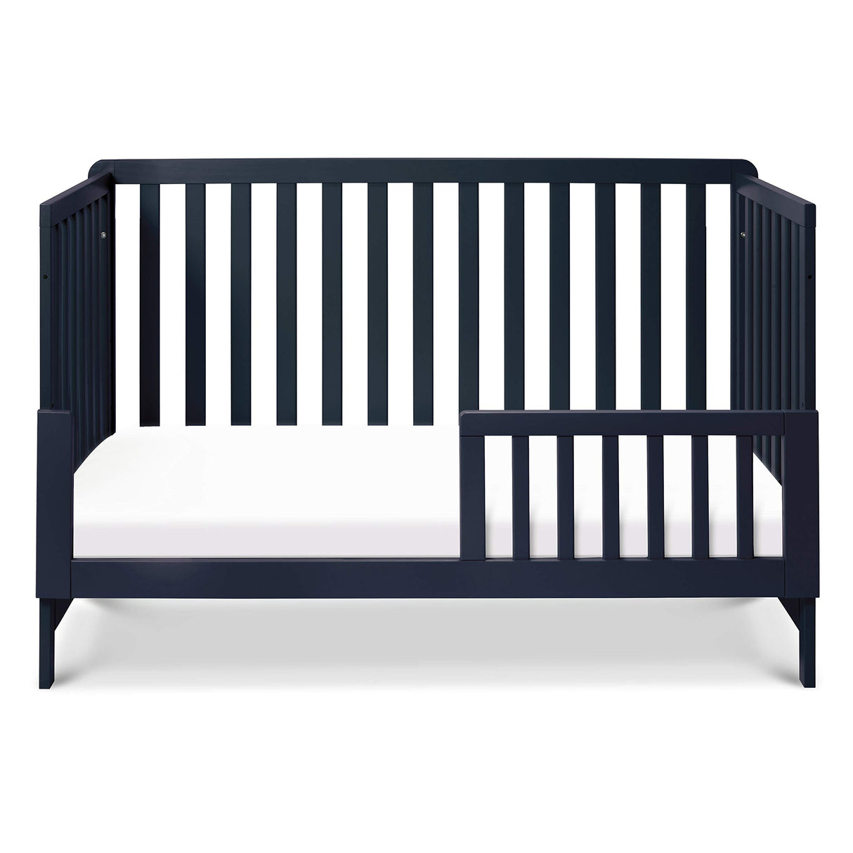 Carter's by Colby 4-in-1 Low-Profile Convertible Crib in Navy Blue, Greenguard Gold Certified