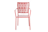 Martini Round Bistro Set, Cherry Pie Finish, 27.5-Inch