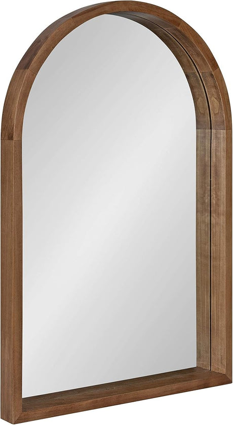 Mirror Cosmetic Mirror Wall Mirror Wall-Mounted Mirror 50 * 70Cm Rectangle Semicircle Bathroom Mirror Large Metal Framed Vanity Makeup Mirrors for Bedroom Li