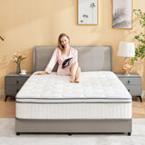 Queen Size Mattress, 12 Inch Hybrid Queen Mattress in a Box, Queen Bed Mattress