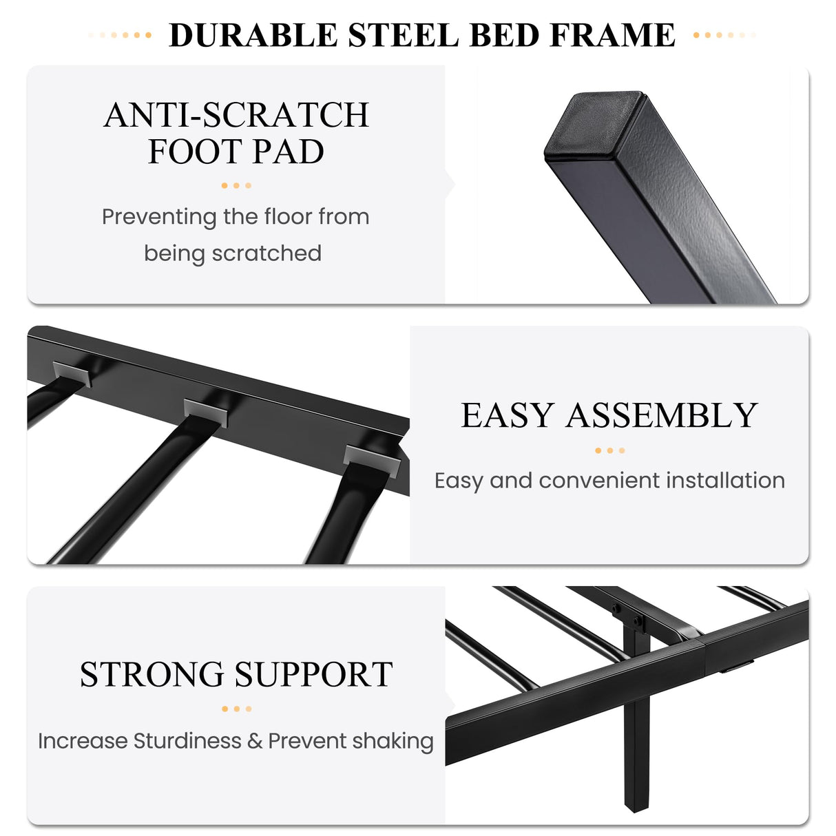 Twin Size Bed Frame for Kids,Metal Bed Frame with Butterfly Pattern Design Headboard