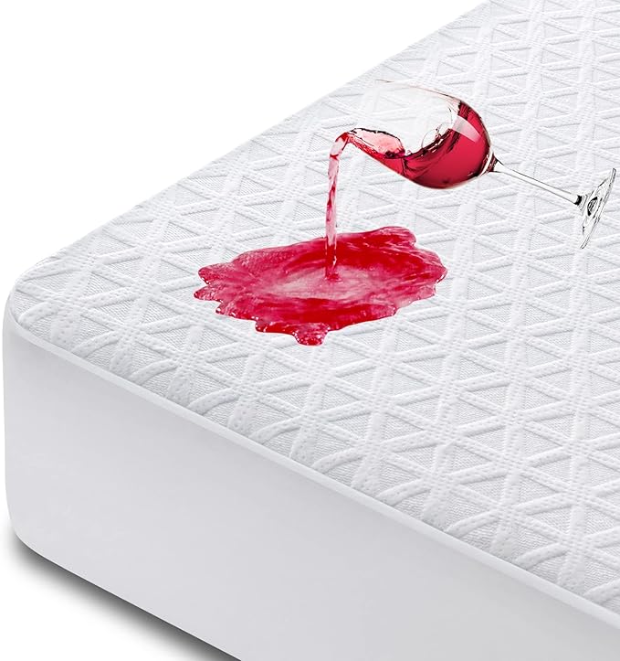 100% Waterproof Mattress Protector Queen Size