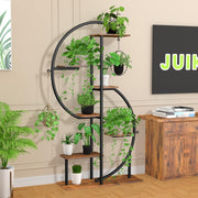 S-Curve 63" - 7 Tier Indoor Metal Plant Stand