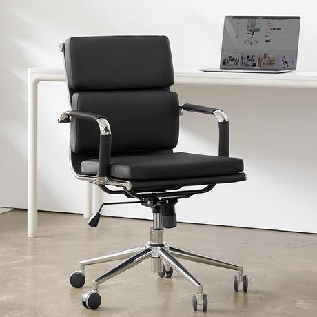 Office Desk Chair Ergonomic Executive Leather Modern Conference Task