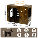 Heavy Duty Dog Crate Furniture for Small to Medium Dogs