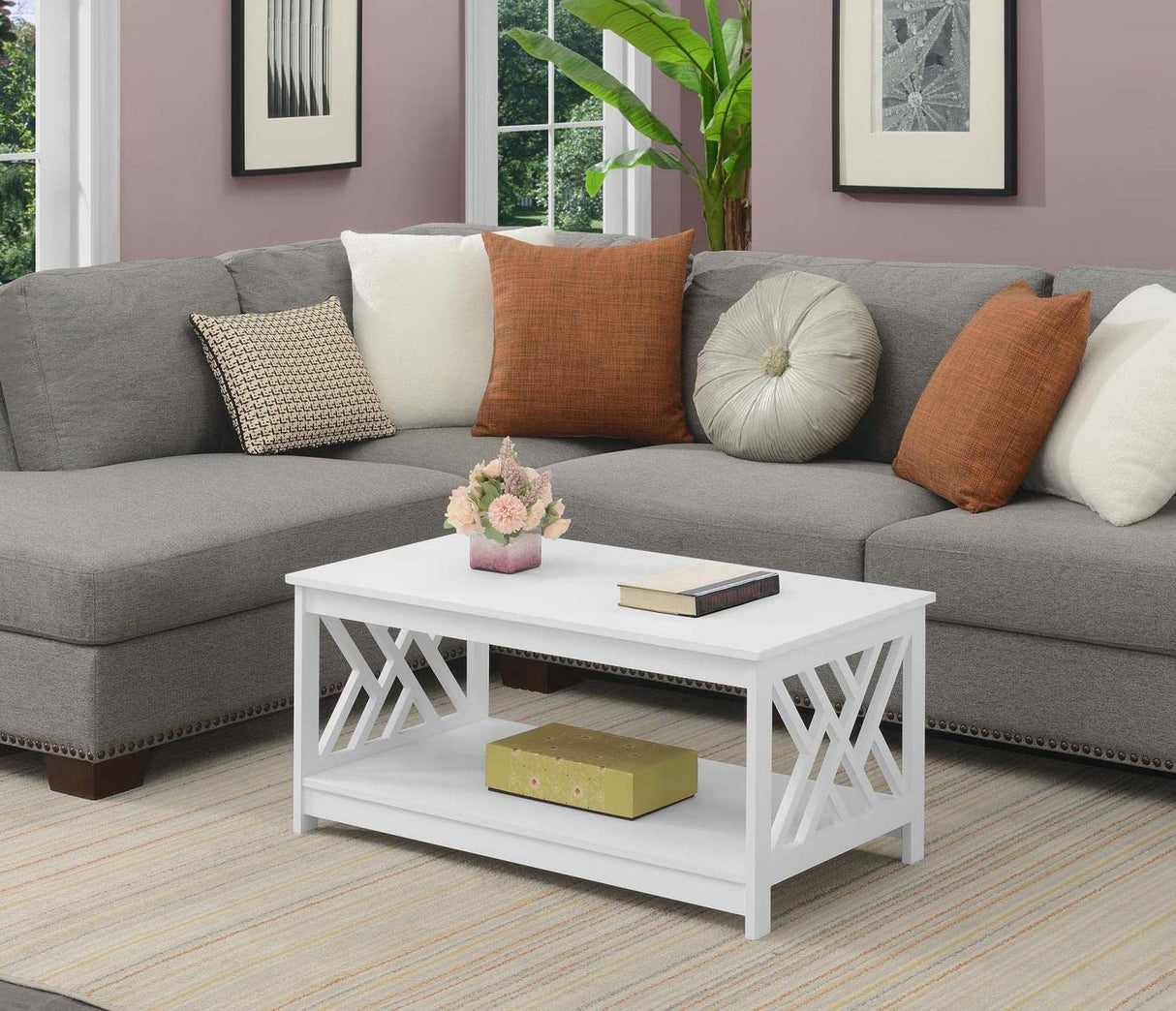 Titan Coffee Table, White