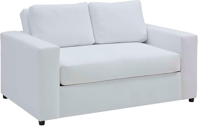 Avendale Velvet – Made in The USA with Bench Seat Cushion, Loveseat, Deep Navy