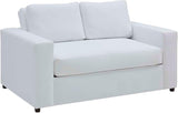 Avendale Velvet – Made in The USA with Bench Seat Cushion, Loveseat, Deep Navy