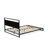 WIQBB03 Wilson Queen Frame with 3 Supporting Legs - High-Class Bed Frame in Powder